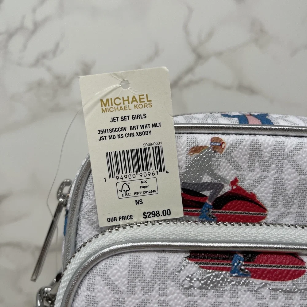 Michael Kors Jet Set Girls Chain Crossbody - Picture 2 of 9